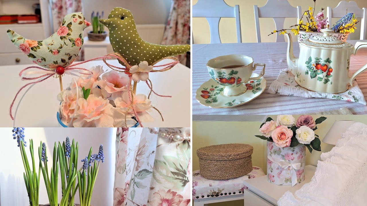 🐦Spring Decor Ideas | Sewing Linen Birds in East Friesland 