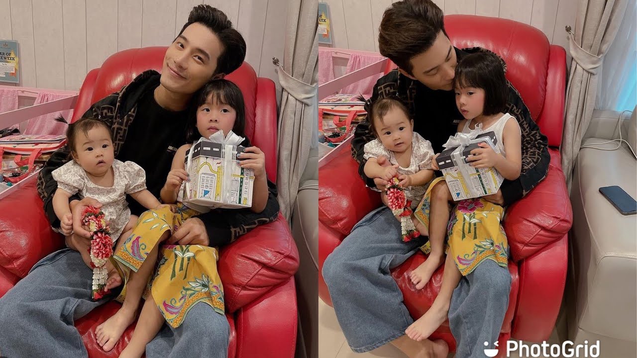 เป่าเปาเป่าเป้ย์ l สุขสันต์วันพ่อนะคะคุณพ่อลูก2 ช้าไปวันนึงเพราะป๊าทำงานยุ่งมาก ......😊😘❤️