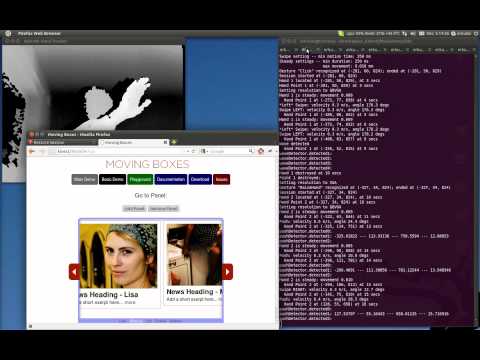 Kinect Browser hack - screencast