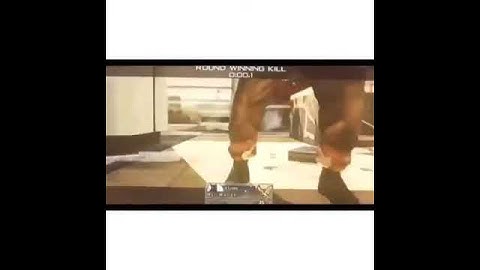 First MW3 trickshot #THE STRUGGLE WAS REAL