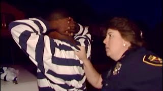Cops Tv show Fort Worth Texas. Traffic stop takes a crazy turn. (2005). “I ain’t playing with ya”!