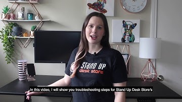 How to Troubleshoot a Stand Up Desk Store Programable Electric Standing Desk