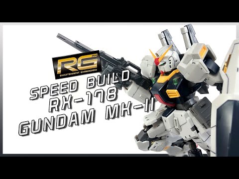 Speed-Build] 1/144 RG RX-178 GUNDAM MK-II – MOBILE SUIT ZETA