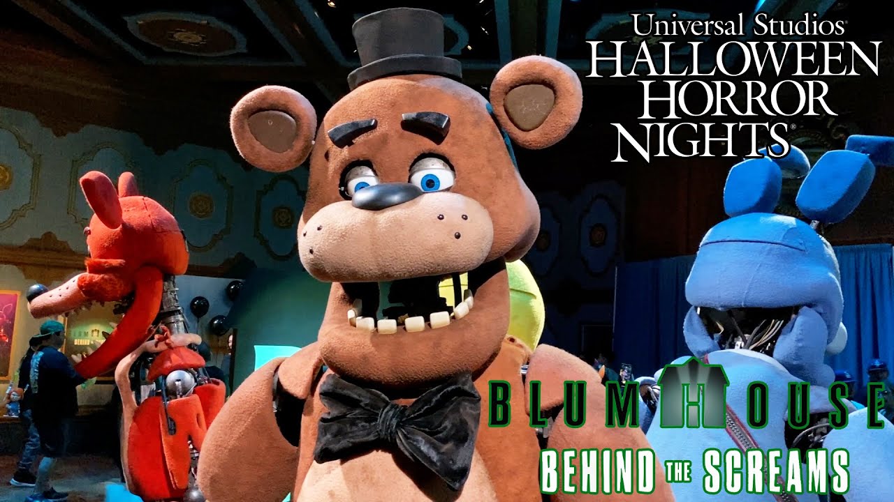 PHOTOS, VIDEO: Blumhouse Behind the Screams Featuring Five Nights at  Freddy's Animatronics, M3GAN, and More at Halloween Horror Nights 2023 -  WDW News Today