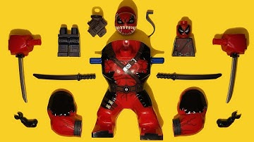 LEGO Spider-Pool & Venompool | Deadpool & Wolverine | Unofficial Minifigure | Marvel