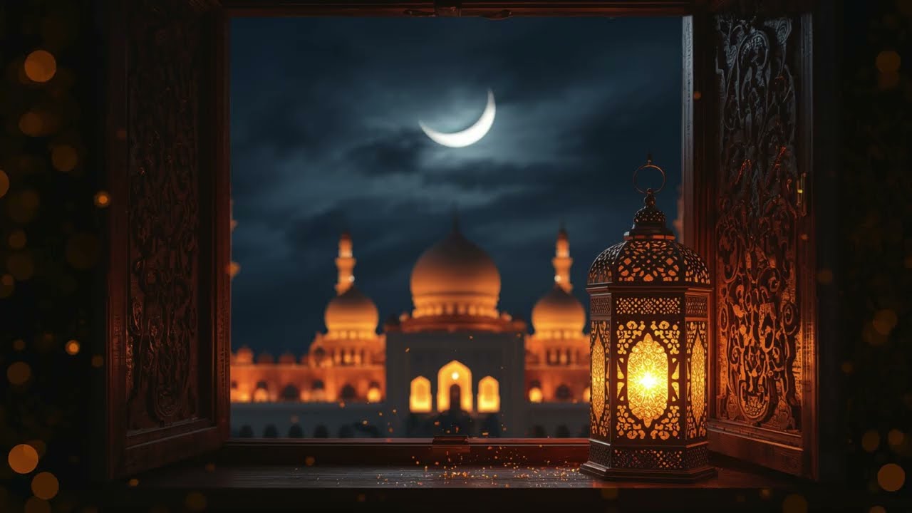 TV art Ramadan Kareem | رمضان كريم luxurious Screensaverخلفية رمضان فخمة وهادئة | frame tv art