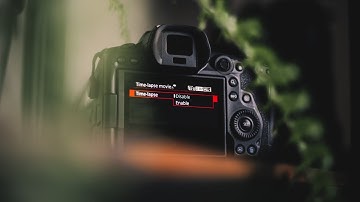 HOW to do a TIME LAPSE with the CANON R5!