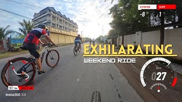 Insta360 x 4 | Telemetry Data |  EXHILARATING WEEKEND RIDE | #mtb #cycling #adventure