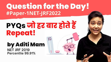 NTA-NET Paper-1 MCQs | Paper-1 most expected  MCQs | Complete Revision for June 2022 By Aditi Mam