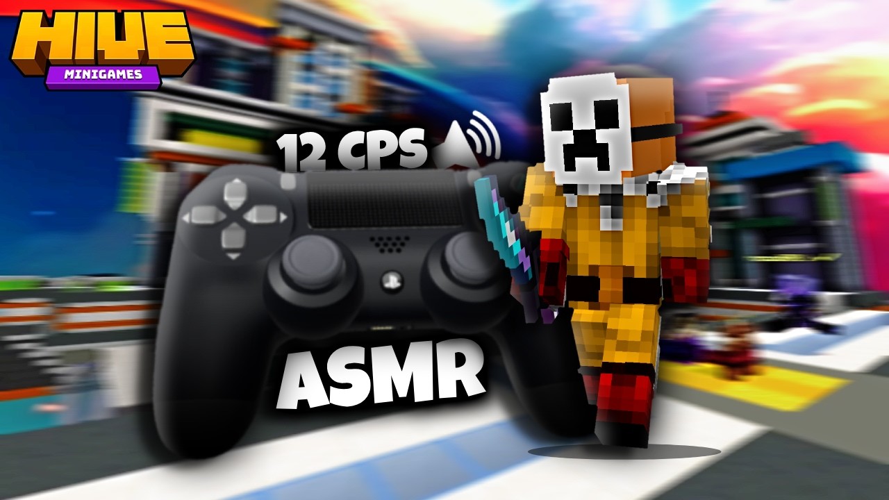 HIVE Bedwars Controller PvP (Minecraft Bedrock ASMR)