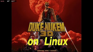 Duke Nukem 3D via eDuke32 on Linux