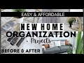 NEW HOUSE ORGANIZATION & PROJECTS | EASY & AFFORDABLE ORGANIZATION IDEAS | SIMPLE HOME PROJECTS