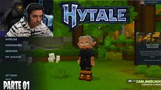 CORINGA JOGANDO O NOVO MINECRAFT! - HYTALE - Parte 1