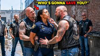 Gang Cornered The Black Woman Cop: "Come Here Sweetheart" — They Picked The Wrong Ex-Marine