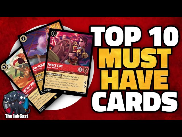 "Must Have" Ruby Cards For Your Lorcana Collection | The InkCast | Lorcana  Sets 1-3 - YouTube