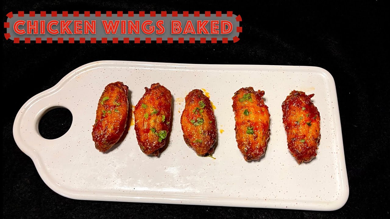 Chicken Wings Chicken Wings Baked Crispy Baked Chicken Wings YouTube