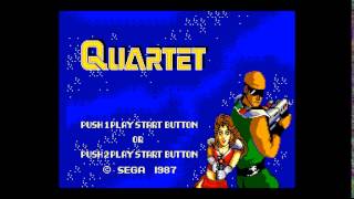 Quartet Double Target Master System Psg - Bgm 01 Le Theme