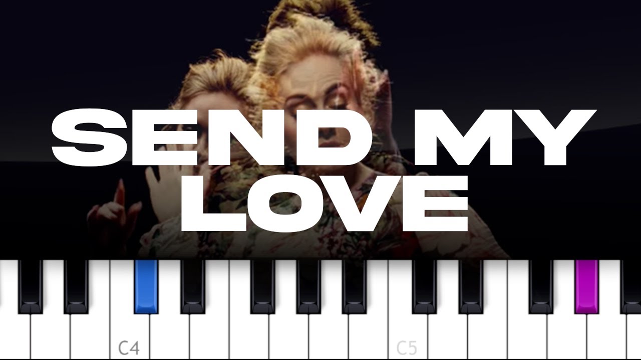 Send My Adele - Send My Love (To Your New Lover) (piano tutorial) - YouTube