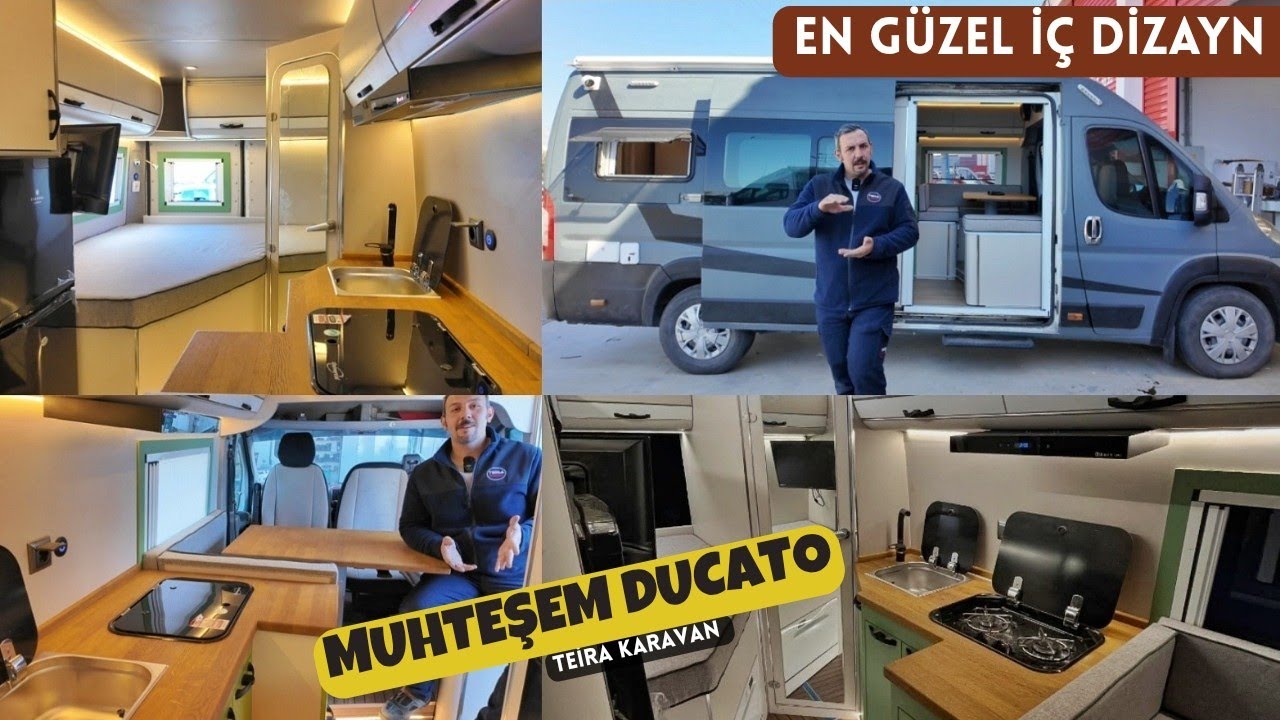 DUCATO'YA MUHTEŞEM DİZAYN. KARAVAN BÖYLE OLUR.  #teirakaravan