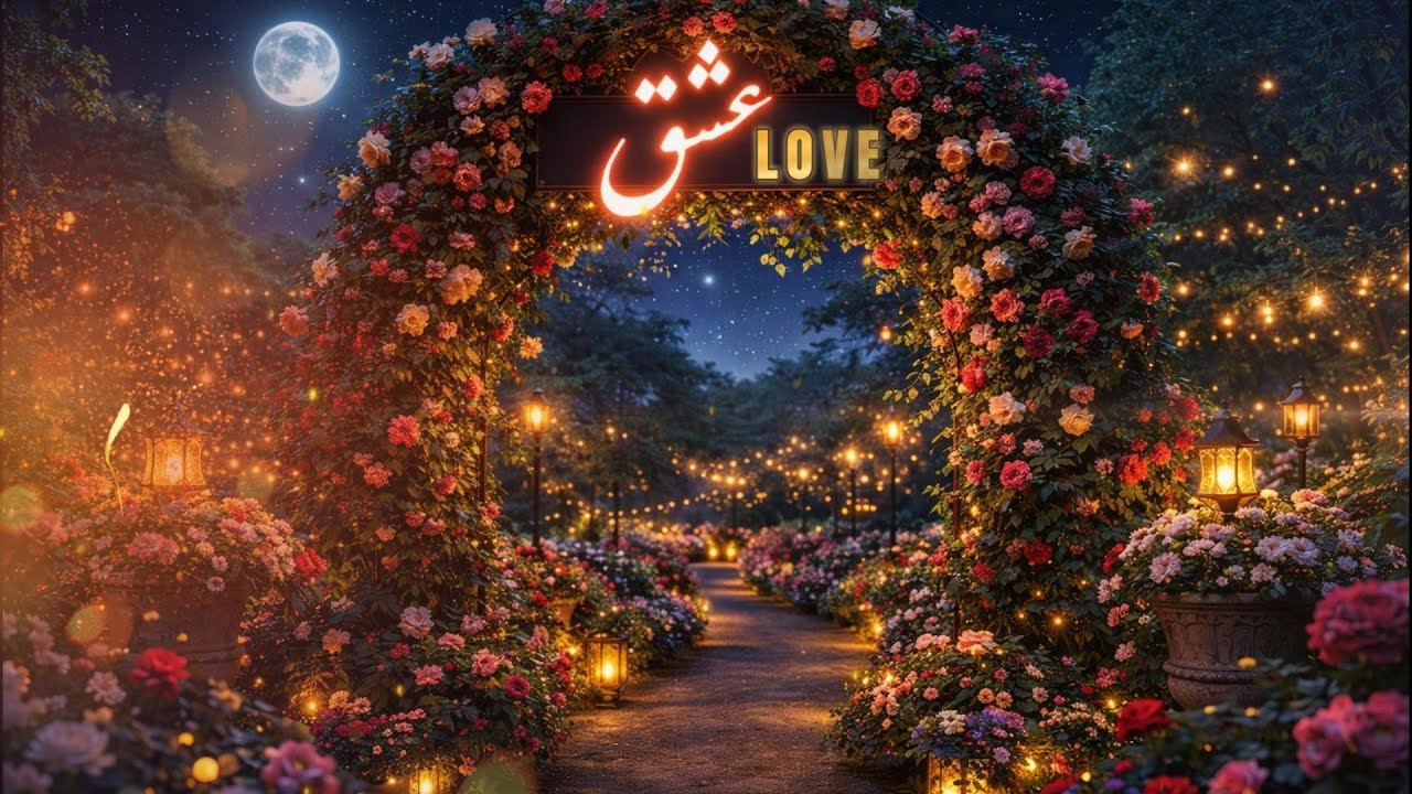 Persian Romantic Night Garden   1