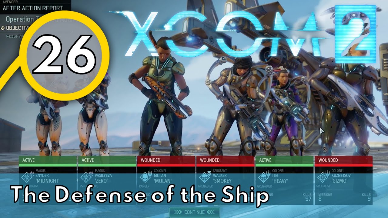 XCOM 2 - Part 26 - The Defense of the Ship - YouTube