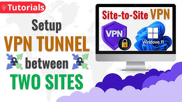 VPN-tunnel instellen tussen twee sites met Windows 11 - Site-to-site VPN