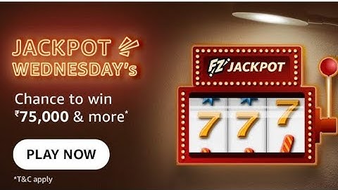 Amazon FunZone Jackpot Wednesday Quiz Answers Today | 26 January 2022 | Daily QuizTime