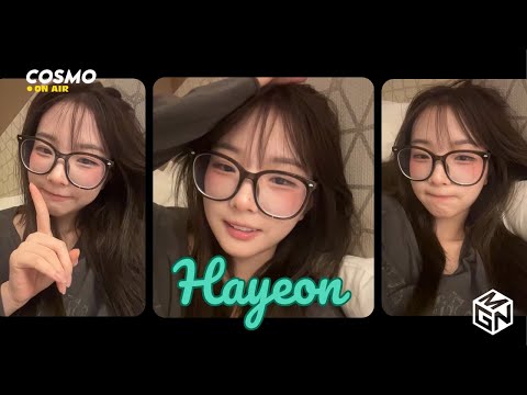 ENG SUB] tripleS Cosmo Live 250904 (Hayeon) - A Word From ZENITH's