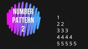 Number pattern 2 || Patterns in java #patterns #thecodingduniya #programming #coding #youtube