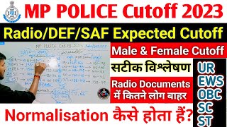 MP POLICE Final Cutoff | mp police Radio Cutoff | MP Police Radio/Def/SAF Cutoff | Radio Documents