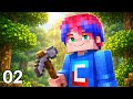 Minecraft’ta İlk Kaynaklarımı Topladım | Survival #2