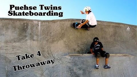 Puehse Twins Skateboarding - Take 4 Throwaway