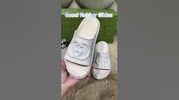 Gucci Rubber Slides Review