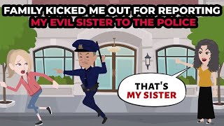 Family kicked me out for reporting my evil sister to the police