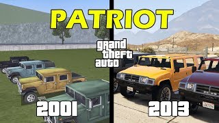 Evolution Of Patriot In Gta Games