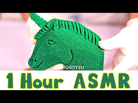 More than 1 Hour ASMR Floral Foam Experience Crushing and Cutting Floral Foam Better Sounds