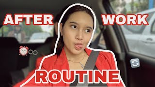 MY ROUTINE AFTER WORK!! Tips to chill🧘🏻‍♀️| Aurelliaurel