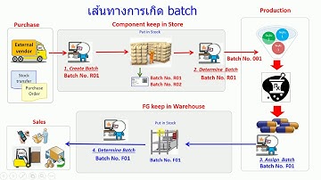 การสอบย้อนกลับแหล่งผลิต (Batch Traceability)