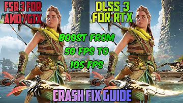 Horizon forbidden west fsr 3, for gtx/amd/rtx, 3 mods, everything u need to know,step by step guide