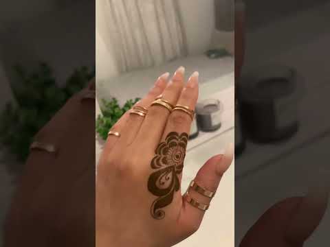   اسهل رسومات حنة خليجي