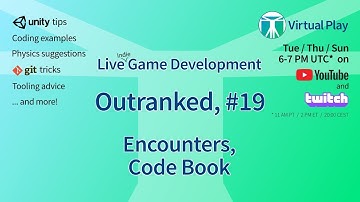 Live Indie Game Development in Unity - Outranked, episode 19