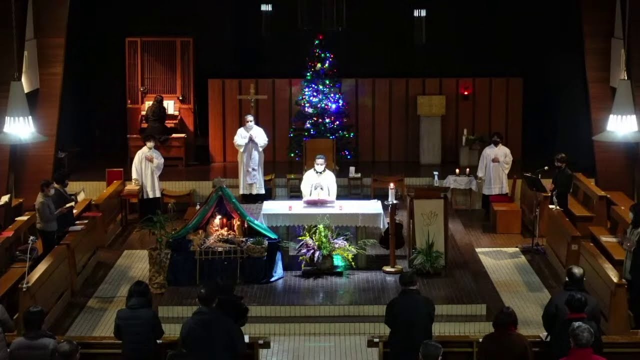2020 12 24 21 30 青年会主催 クリスマスミサ ライブ配信 Christmas Live Mass Youtube