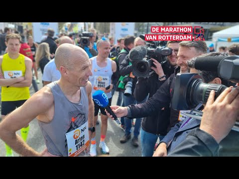 ? | Arjen Robben vond marathon NIET LEUK: 'Ik ben gefinisht en daar is alles mee gezegd'