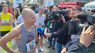 | Arjen Robben vond marathon NIET LEUK: 'Ik ben gefinisht en daar is alles mee gezegd'