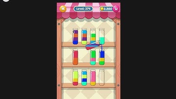Water Sort Puzzle I Level 374 I  Facebook I SOLVED