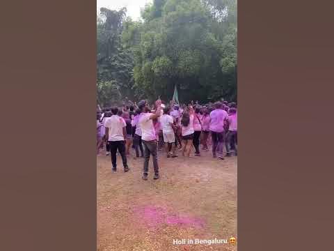 holi in bangalore image