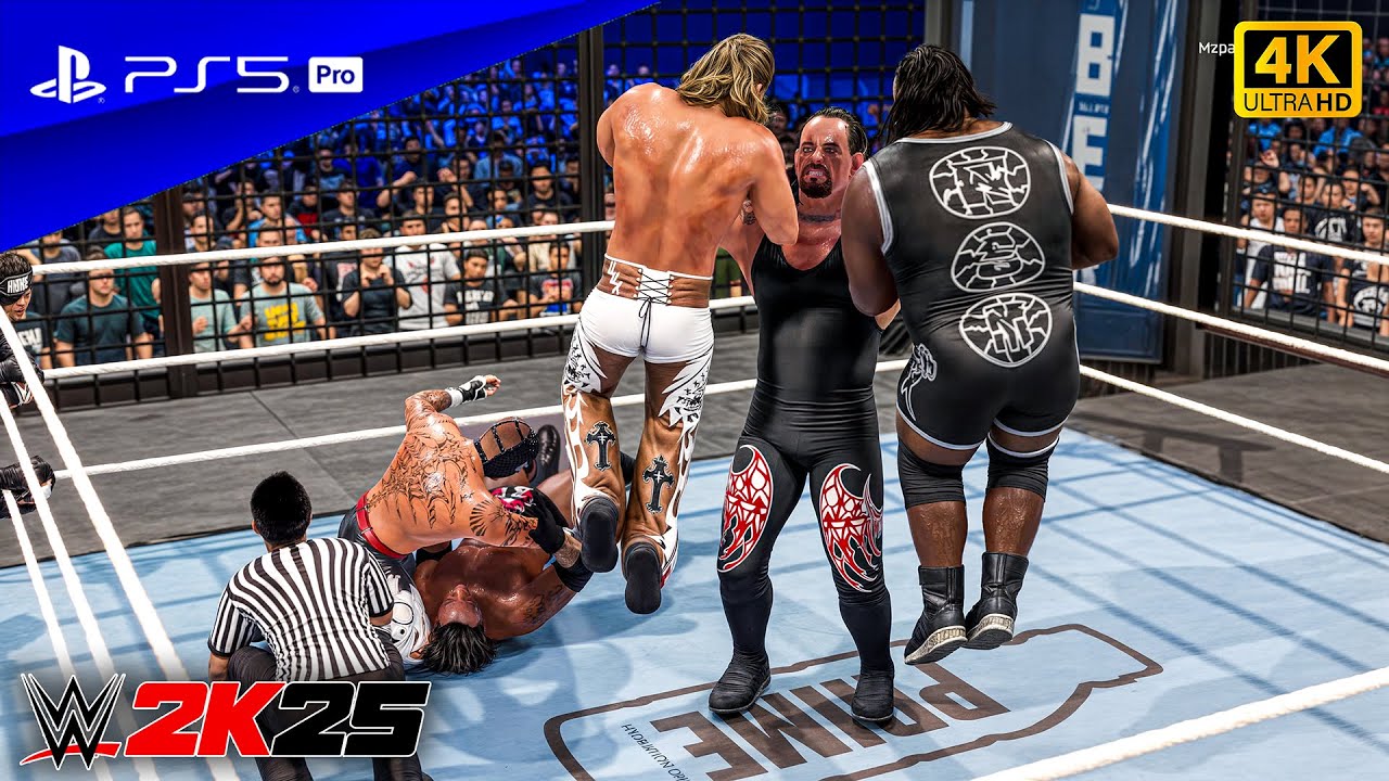 WWE 2K25 - Легендарный матч Elimination Chamber за чемпионский титул WWE | PS5™ Pro [4K60]