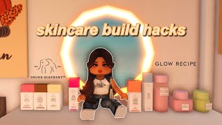 skincare build hacks! | Roblox Bloxburg