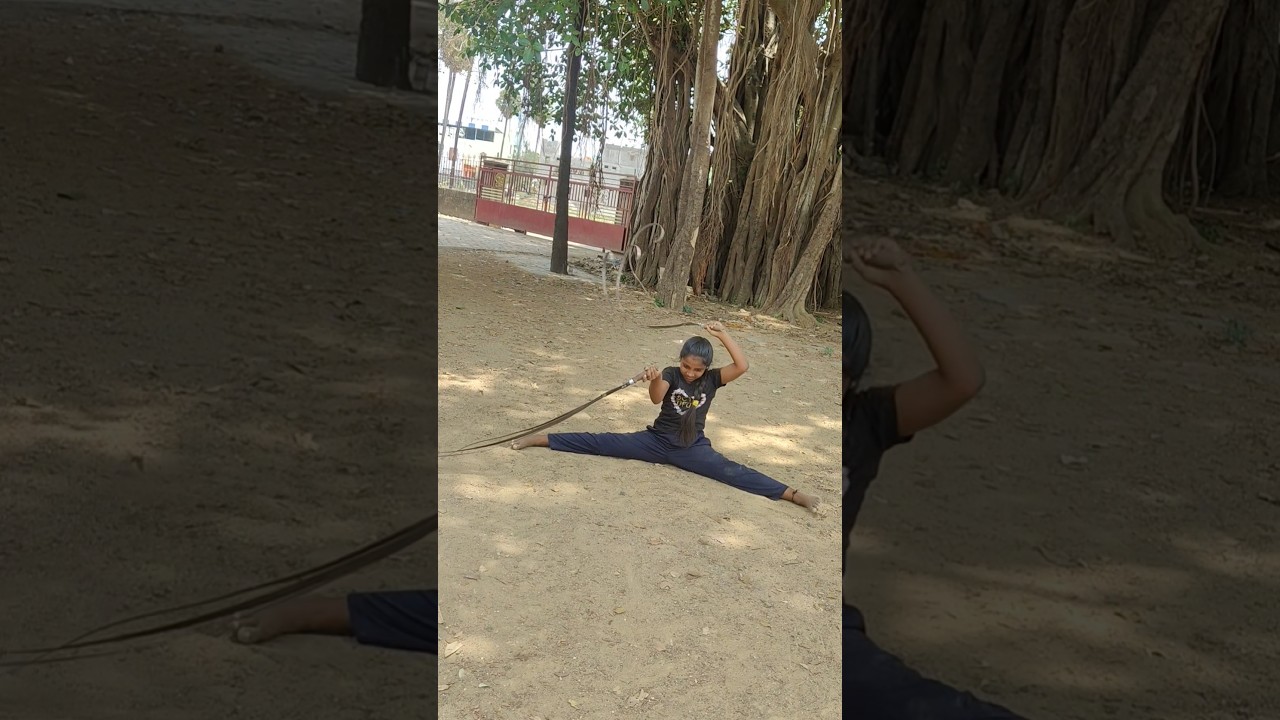 சிலம்பம் #martialarts #trending #tiruvallur #kids #sports #surul #performance #learning #viral