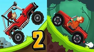 Hill Climb Racing 2 VS Jungle Hill Racing screenshot 2